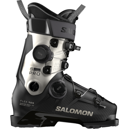 Salomon - Skischoenen Skischoenen S/pro Supra Dual Boa 105 W - Black / Light Bronze Met.