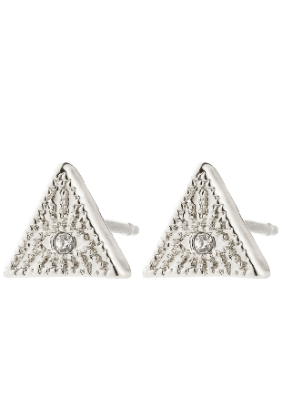 Pilgrim Rylee Earrings Silver-Plated Smycken & klockor Dam Silver ONESIZE