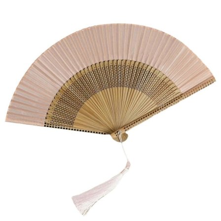 Kokoontaitettava viuhka Vintage Tupsu Tanssi Kädessä pidettävä viuhka Bambu Keinotekoinen silkki Kokoontaitettava viuhka Häät Xixi