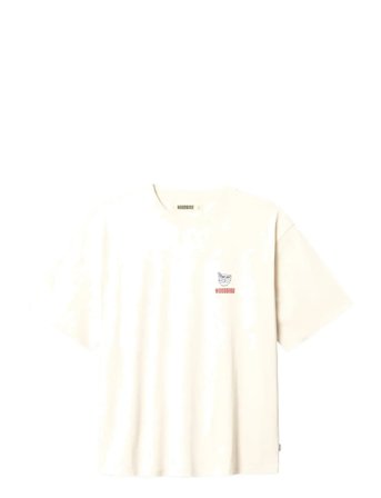 Woodbird Wbbaine Noodle Tee - Cream - L