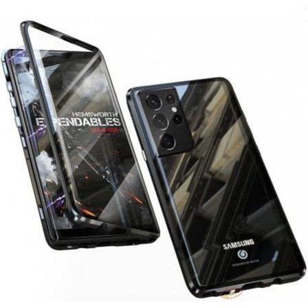 Samsung S21 Heltäckande Premium Skal Glassback V4