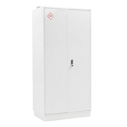Kemikalieskåp FORMULA, brandisolerat, elektroniskt lås, 2095x1000x600 mm