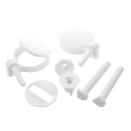 2 kpl Vessanistuimen Ruuveja Vessanistuimen Saranoille Koko: 3 4.6x4.6cm