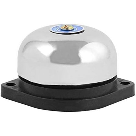 2 kpl Kellon Soitto 2 Tuuman Ruostumattomasta Teräksestä Valmistettu Kello Sisäinen Isku Ei-Sähköistävä Kello Äänimerkkiä Varten Koti Koulu Tehdas 