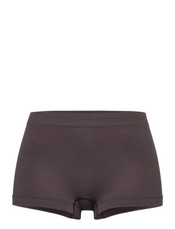 Lucia Hipster Solid Lingerie Panties Hipsters/boyshorts Brun Missya*Betinget Tilbud