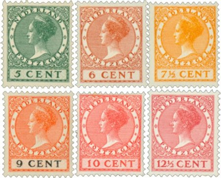 Holland - NVPH 149-154 - Postfrisk