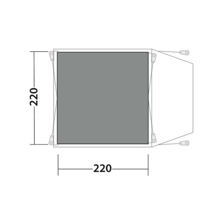 Outwell Beachcrest Footprint