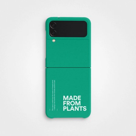 Plastic Free Phone Case Mint Green Made from Plants | agood company, Samsung Flip 2022