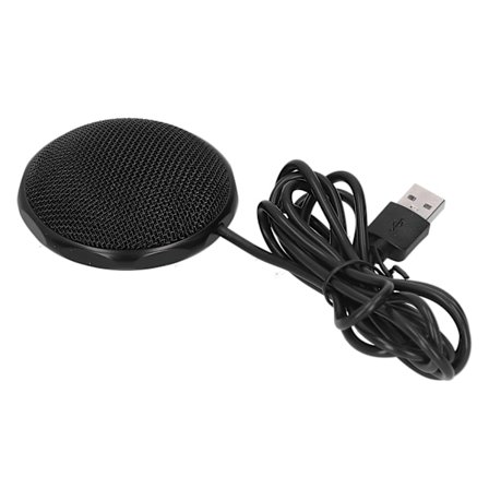 USB-omnidirektionell kondensatormikrofon 360 graders pickup-skrivbordsmikrofon för mötesaffärskonferens
