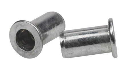 Ejot 460230 Blindnagelmutter flatt hode, åpen, ALU. LFCO 30 M5, 500-pakning, Innfesting