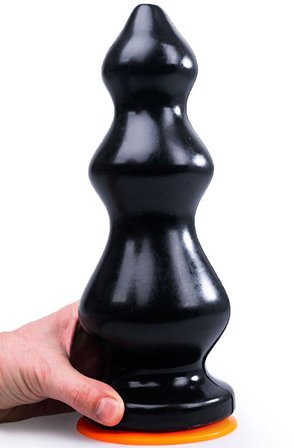 Dinoo Primal Hadro Black 29cm XL Buttplug - Blushme.se