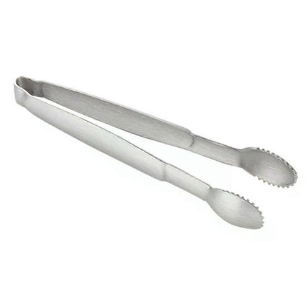 Istang, Serveringstang, 2 stk. rustfrit stål til is, sukker, snacks