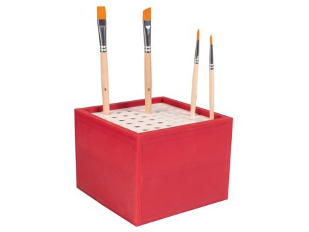 PLAYBOX Penselställ för 64 penslar - Lyreco - Skola och förskola - Målarfärg och tillbehör - Vattenkopp och tillbehör