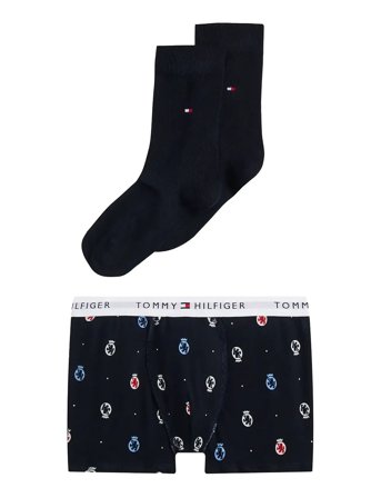 Tommy Hilfiger | Gift Set Trunk & Socks Boxed | 128-140