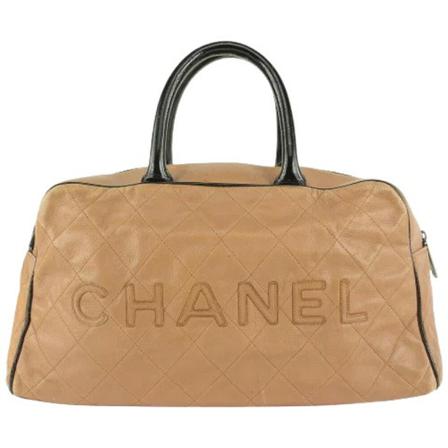 Chanel Vintage Pre-owned Læder chanel-tasker inbo, Dame Vintage Tasker, Størrelse: ONE Size