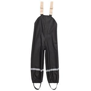 Kuling Always Black London Recycled Rain Trousers 134/140 cm - Bottoms - 134/140 cm - Black