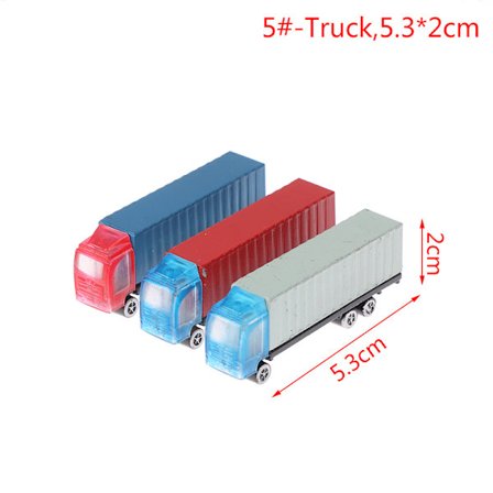 1:100-200 Dollhouse Miniature Truck Container Malliautolelu