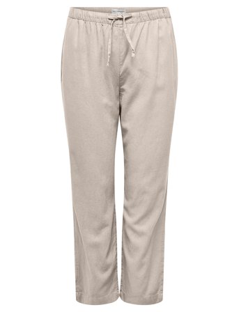 ONLY Carmakoma | Carcaro Mw Linen Bl Pull-Up Pant Tlr | 42 x 32