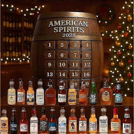 Julkalender 2025 Full-Style Akryldekoration