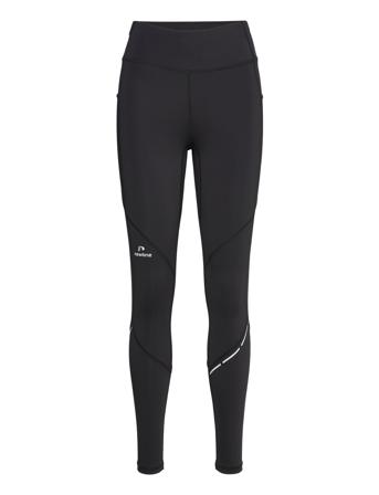 Nwlrace High Waist Pocket Tights W Black Newline
