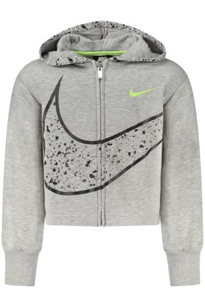 Nike Felpa Con Zip Bambina Grigio