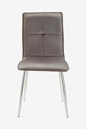 Loft24 - Spisebordsstol Fiona, 2 stk. - Grå - Stole - Fra Homeroom