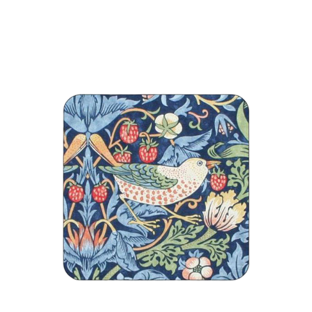 Morris & Co Glasunderlägg, 6-pack Serveringstillbehör Blå ONESIZE