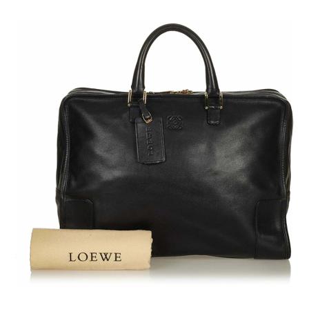 Loewe Pre-owned HandTass , Zwart , Dames , Maat: ONE Size Vintage Tassen