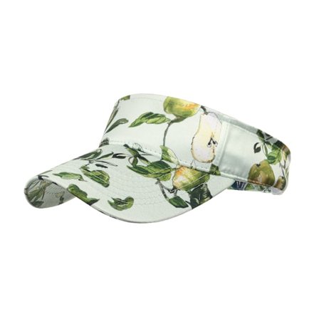 Dame Visir - Golf Tennis Visir Solskjerm Cap Unisex Sportshatt (grønn)
