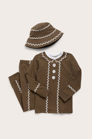 Kappahl | Pepperkakedrakt | Brun