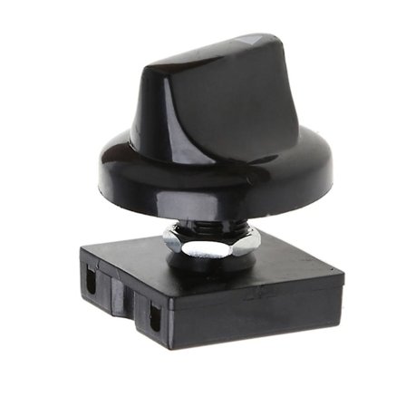 4-posisjons 3-trinns viftevelger roterende bryter med knott-regulator erstatning