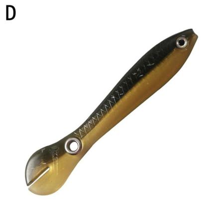 5/10 St Fiskedrag Fake Age, Mjuk Bionic Fiskedrag Saltwat