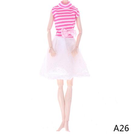 30 Cm Dockkläder Handgjorda Modedräkter Outfit Daily Casual Wea