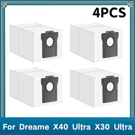Kompatibel for Dreame X50 Ultra X30 Ultra X30 Pro X40 Ultra L40 Ultra S30 Pro Ultra Reservedeler Tilbehør Støvpose