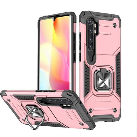 Wozinsky Ring Armor Skal Xiaomi Redmi Note 10 Pro - Rosa Rosa