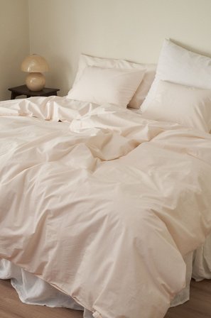 &Home - Pussilakanasetti Heaven puuvillaa, 2 osaa - Valkoinen - Pussilakanasetit - 150X210 - - Homeroom