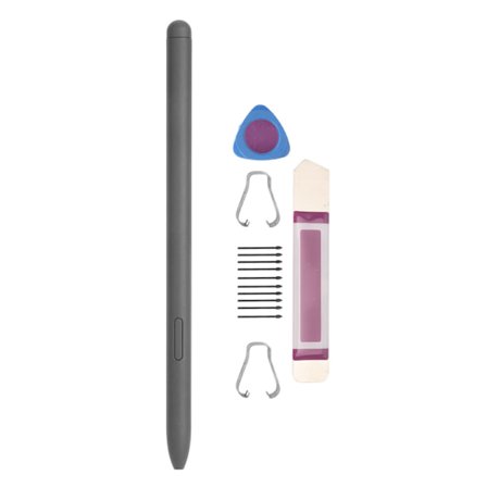 För Tab S7 FE Stylus Magnetisk 4096 Trycknivå Exakt Kontroll Hållbar Smart Penna med 10 Spetsar för Tab S7 FE Tablet Svart