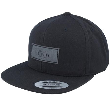Kränkt! - Svart snapback Caps - Dra Åt Helvete Patch Black Snapback @ Hatstore