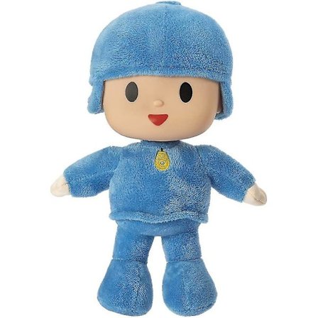 Sød Blød Blå Plyslegetøj til Børn 2024 - Perfekt Gave til Venner