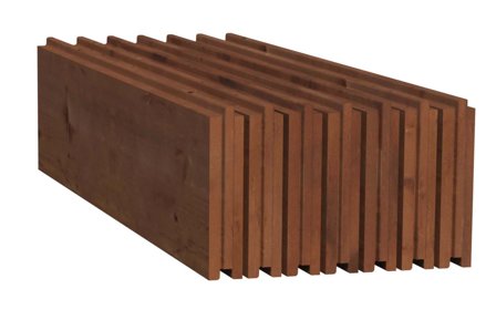 Palmako 109518 Golv brun tryckimpregnerad, till Valentine 9,3 m², Stugor & förråd