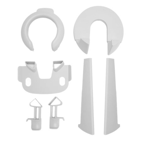 VR-ställ för Quest 1 2 för Rift S Universal stabil rund bas enkel installation VR-headset displayhållare vit