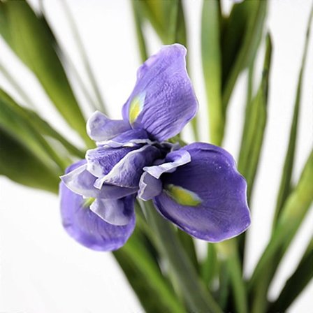 Floral Bukett Fleur-de-lis Exklusiv Orkidé Iris Juldekor Lila Simulationsblommor