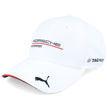 Porsche - Blanc adjustable Casquette - Porsche Motorsport Team White A-Frame Adjustable @ Hatstore