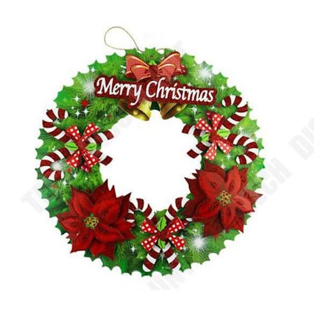 LED-ljusslinga - TD - Blinkande - Krans - Varmt Ljus - Inomhus