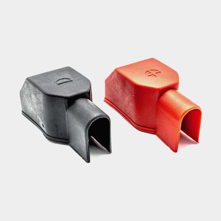 Polschutz Oceanflex, plus / minus (rot / schwarz), 2er-Pack - Boot