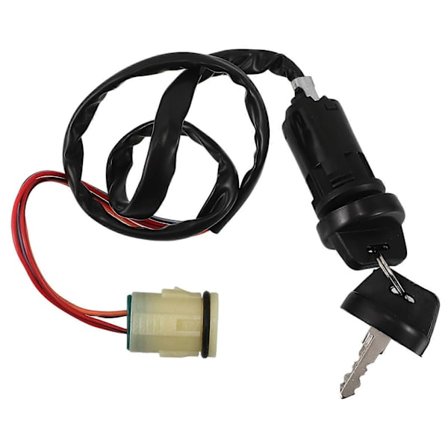 5 stk. tændingsstarterkontakt med nøgle til ATV motorcykelstyrelås