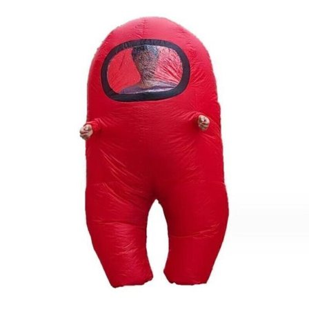 Uppblåsbar Among Us-dräkt Toikido Yume Cosplay Halloween Bokvecka Blås Upp ..+ Re{Fyn10} Re