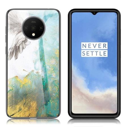 Fantasy Marble OnePlus 7T kuoret - Lentävä kyyhkynen Multicolor