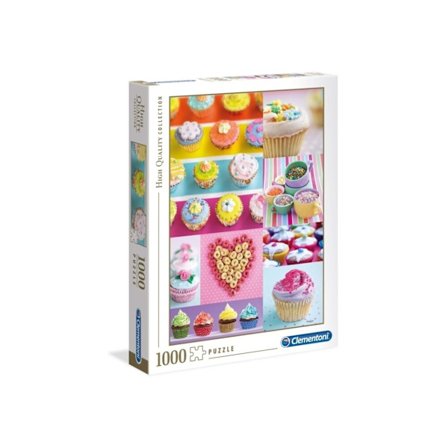 Clementoni Puslespil Sweet Donuts, 1000 Brikker