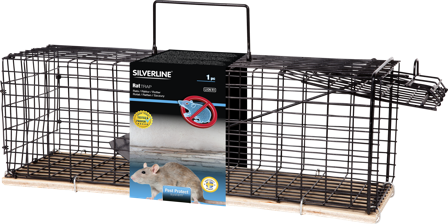Silverline Lion R1 Rottefælde bur, metal, Dyr & pleje